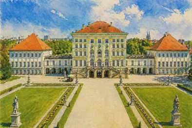 Schloss Nymphenburg in München als barockes Highlight für Kunstführungen
